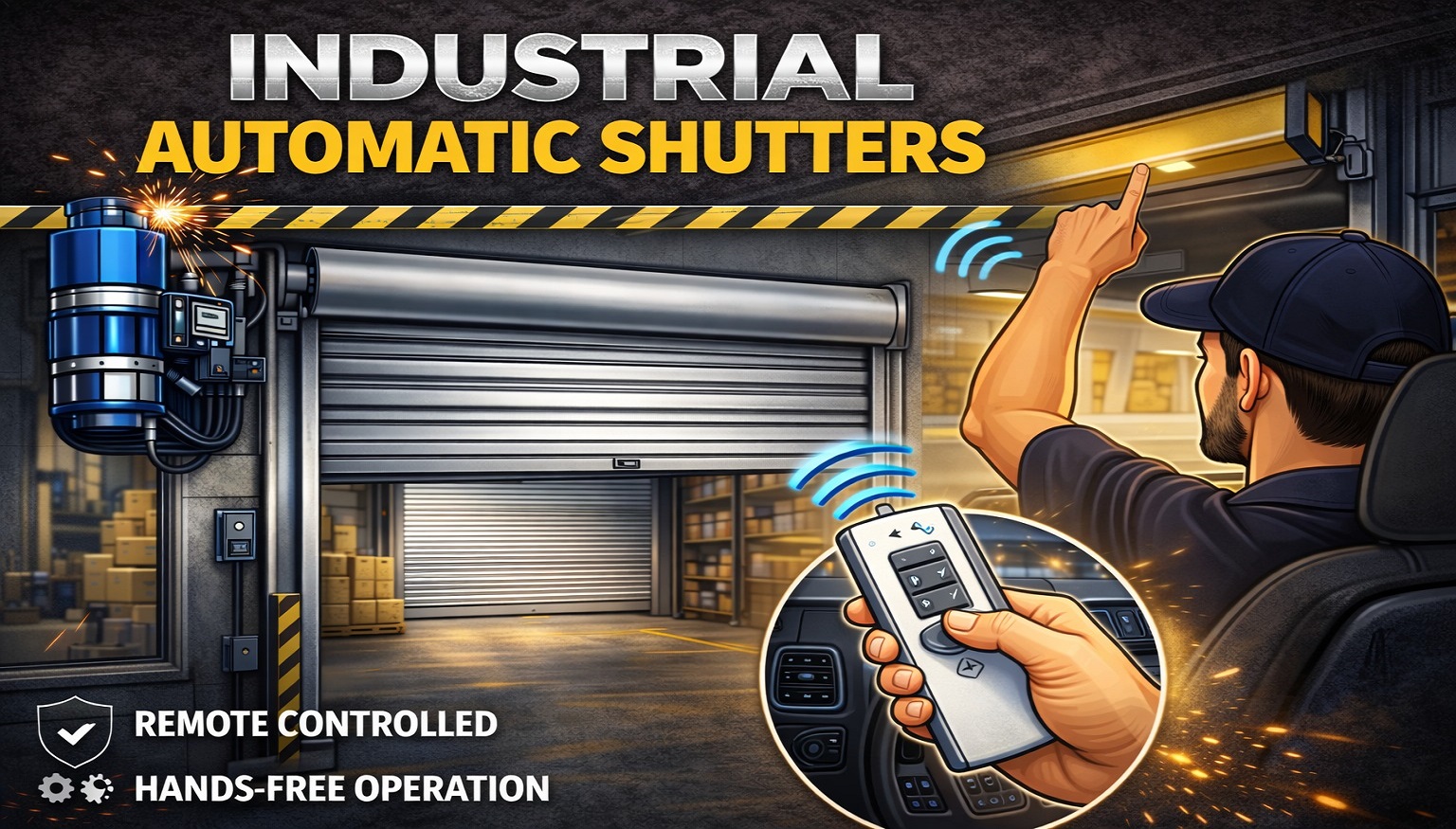 industrial automatic shutter manufacturer in Pune